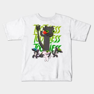 TOOTHLESS DANCE MEME Kids T-Shirt